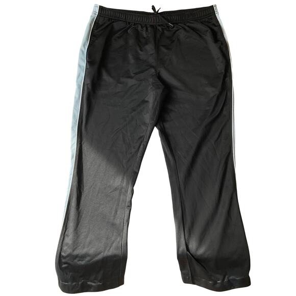 Wilson Women Athletic Sweatpants size L Elastic Waist Casual Black - Picture 1 of 10